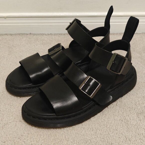 Dr. Martens Gryphon Brando Leather Gladiator Sandals - Picture 3 of 8